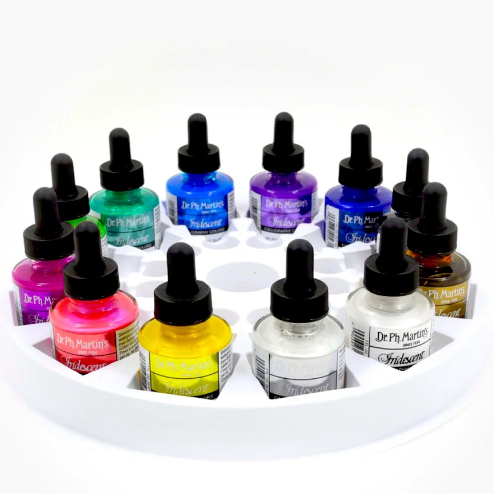 Iridescent Calligraphy Colors